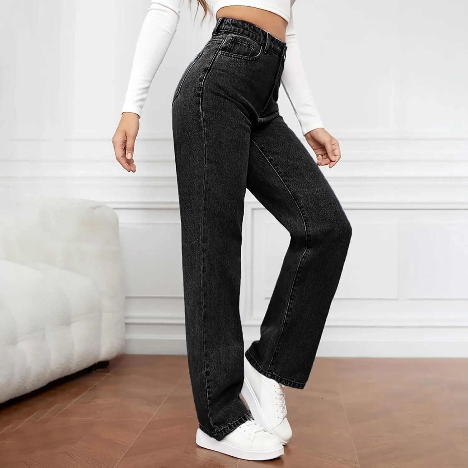 Cute Jeans Sweatpant Jeans Jeans for Women Trendy Petite Straight Leg Jeans for Women Plus Size Womens Pants Casual