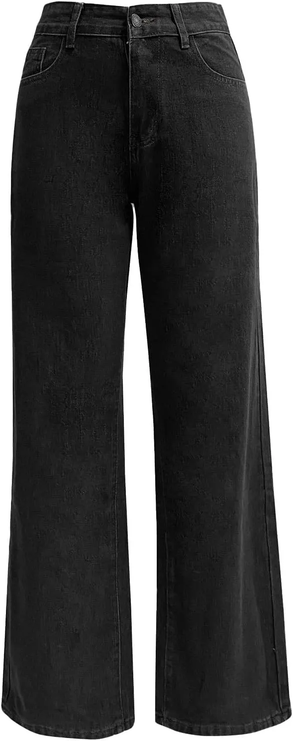 Cute Jeans Sweatpant Jeans Jeans for Women Trendy Petite Straight Leg Jeans for Women Plus Size Womens Pants Casual