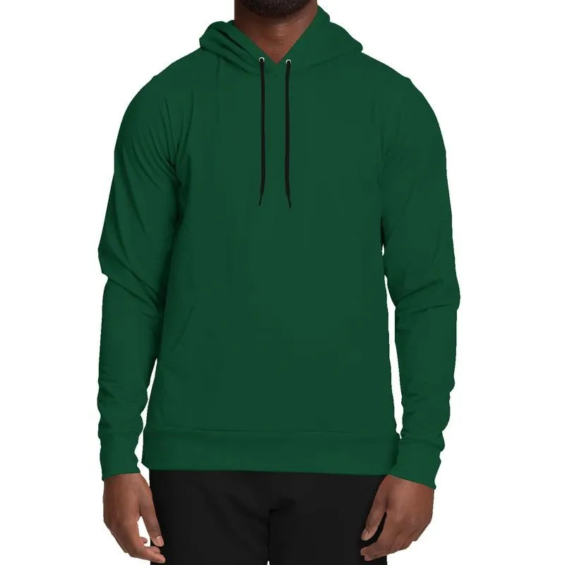 Dark Green Hoodie | Unisex | with PLUS sizes | C100M0Y75K80