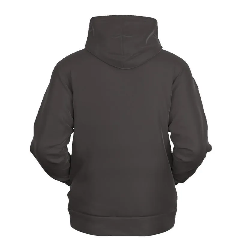 Dark Muted Brown Hoodie | Unisex | with PLUS sizes | C30M30Y30K80