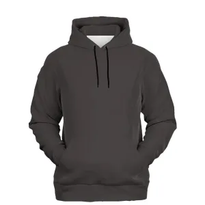 Dark Muted Brown Hoodie | Unisex | with PLUS sizes | C30M30Y30K80