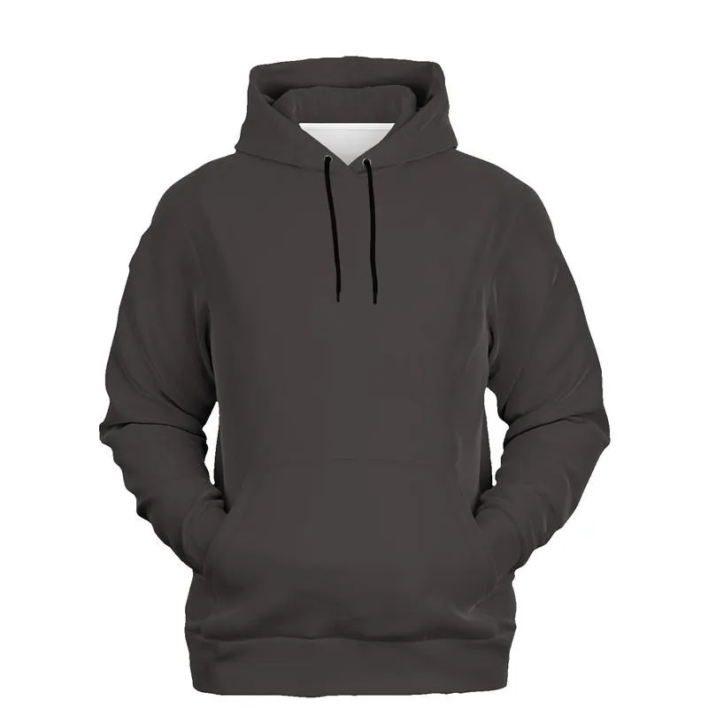 Dark Muted Brown Hoodie | Unisex | with PLUS sizes | C30M30Y30K80