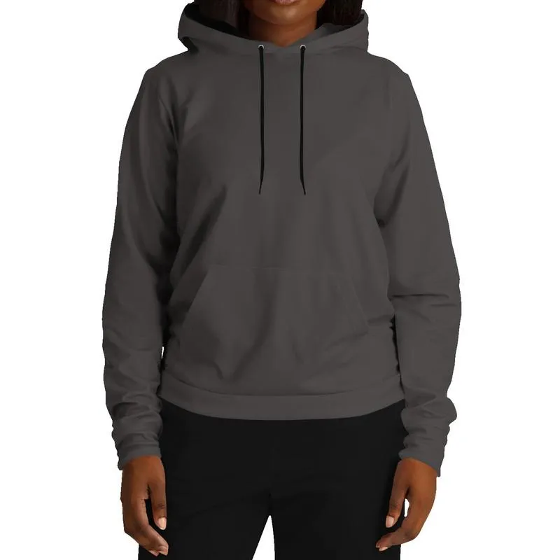 Dark Muted Brown Hoodie | Unisex | with PLUS sizes | C30M30Y30K80