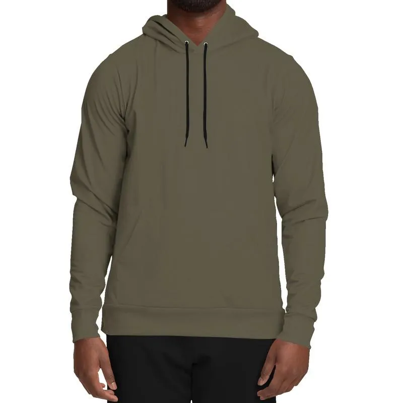Dark Muted Yellow Brown Hoodie | Unisex | with PLUS sizes | C0M8Y30K80