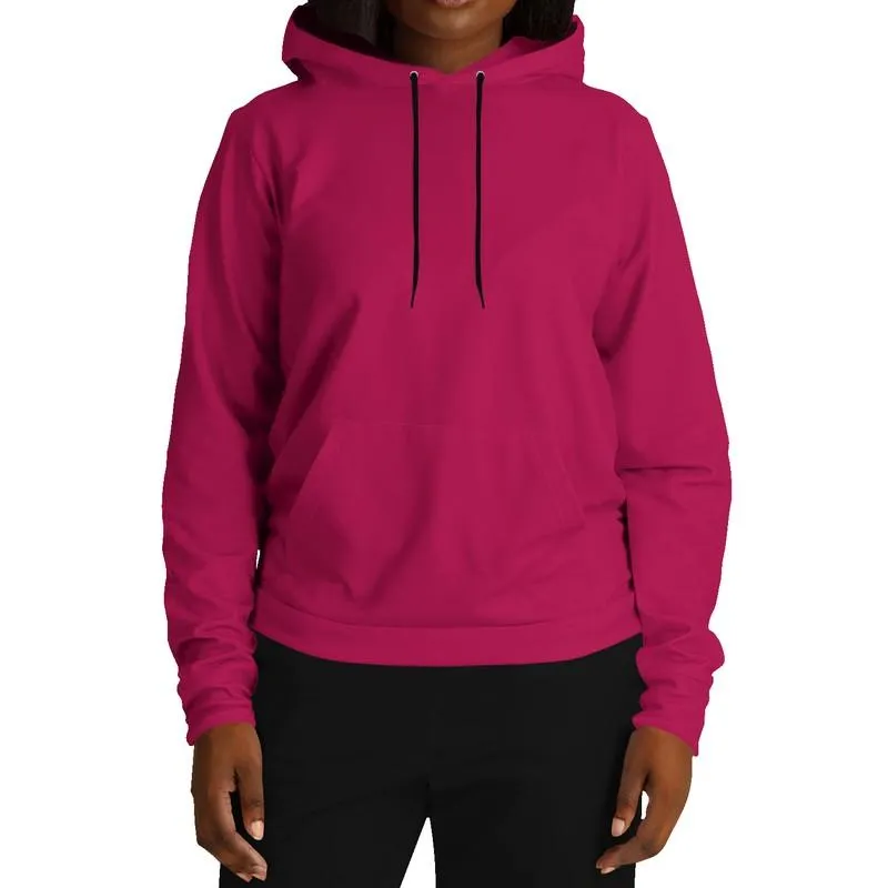 Dark Pink Hoodie | Unisex | with PLUS sizes | C0M100Y50K30