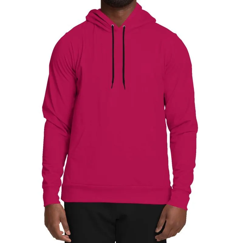 Dark Pink Hoodie | Unisex | with PLUS sizes | C0M100Y50K30