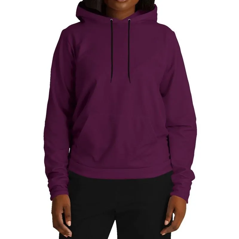 Dark Purple Hoodie | Unisex | with PLUS sizes | C25M100Y0K80