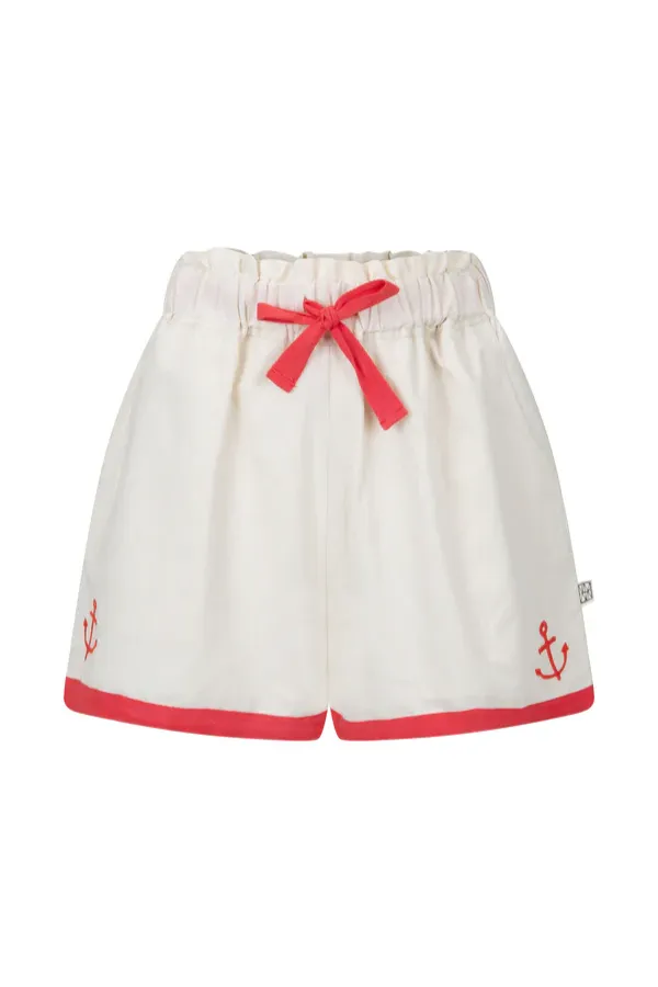 Del Mar Shirt Set Lobster Red