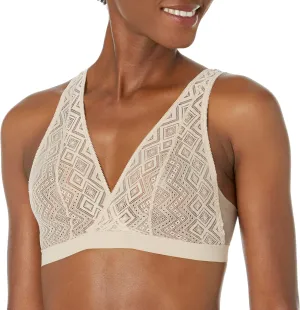 DKNY Women's Pure Lace Bralette Bra