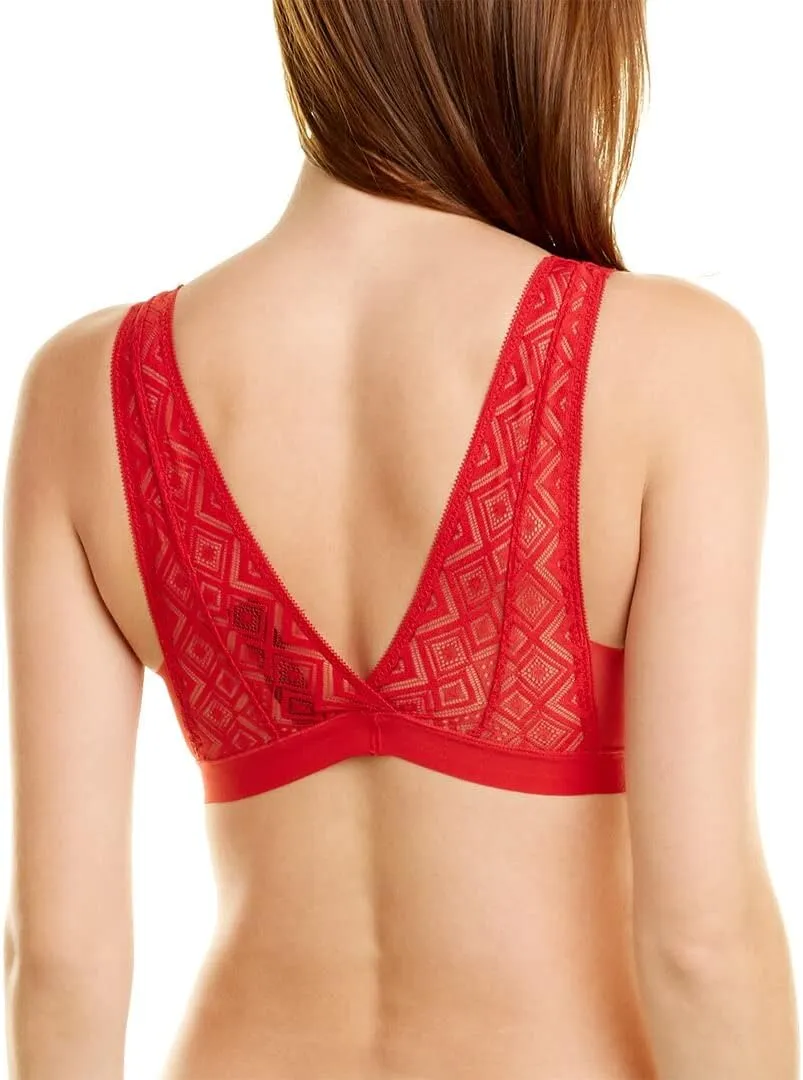 DKNY Women's Pure Lace Bralette Bra