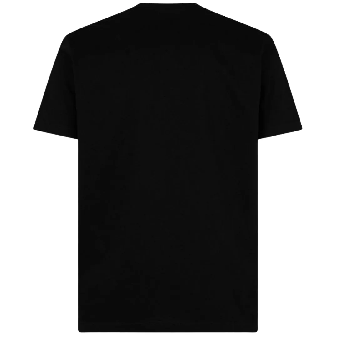Dsquared2 Icon Stamps Logo Black T-Shirt