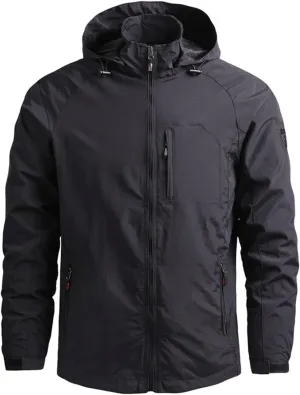 DuDubaby Heated Jacket for Men Golf Jacket Autumn Long Sleeve Splicing Sweatshirt Top Tee Blouse Jacket Coat Lined Denim