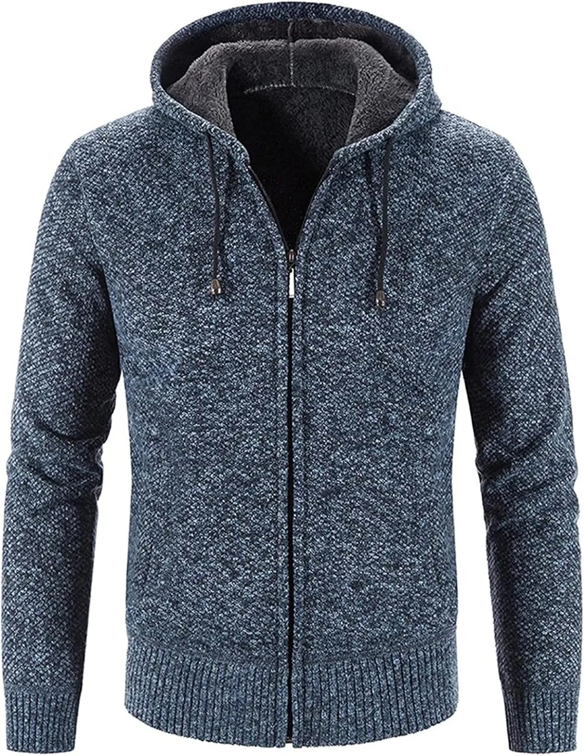 DuDubaby Men's Leather Jacket Active Jacket Fashion Long Sleeve Warm Camouflage Printed Hooded Jacket Top Polyester Jacket