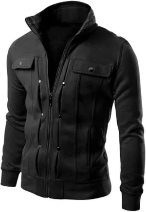 DuDubaby Mens Slim Lapel Cardigan Coat Jacket