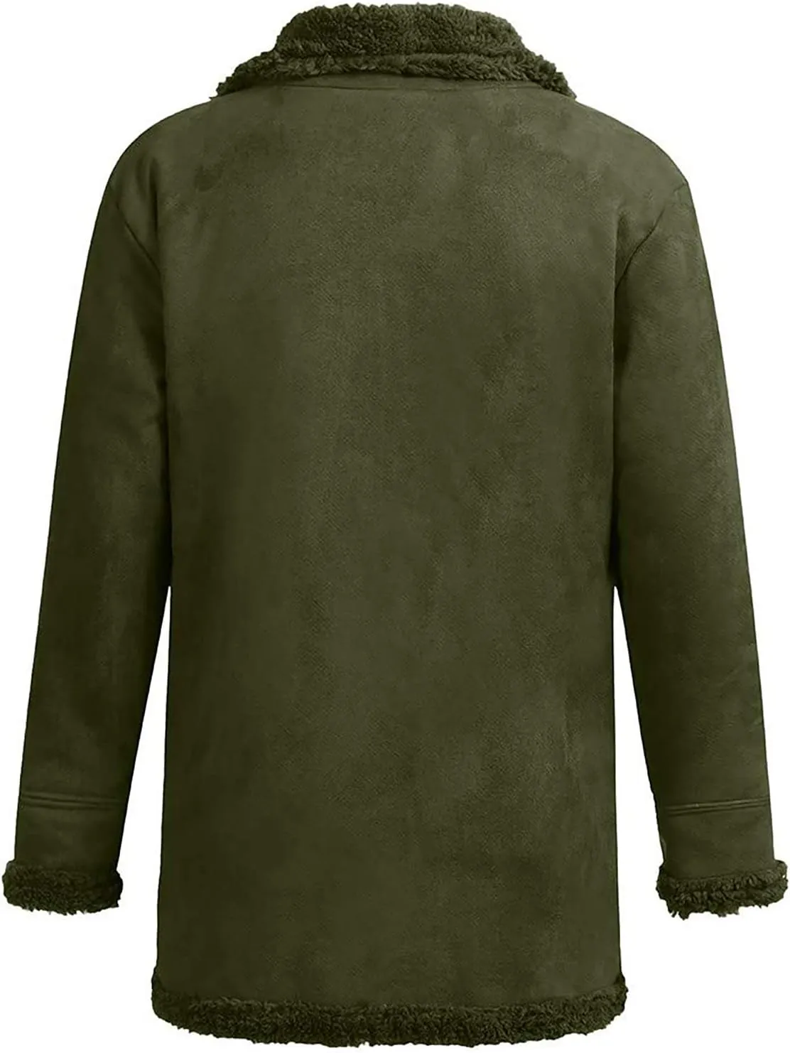 DuDubaby Vintage Jacket for Mens Men's Casual Hoodie Long Sleeve Sweatshirt Jacket Plush Jacket Sweater Top