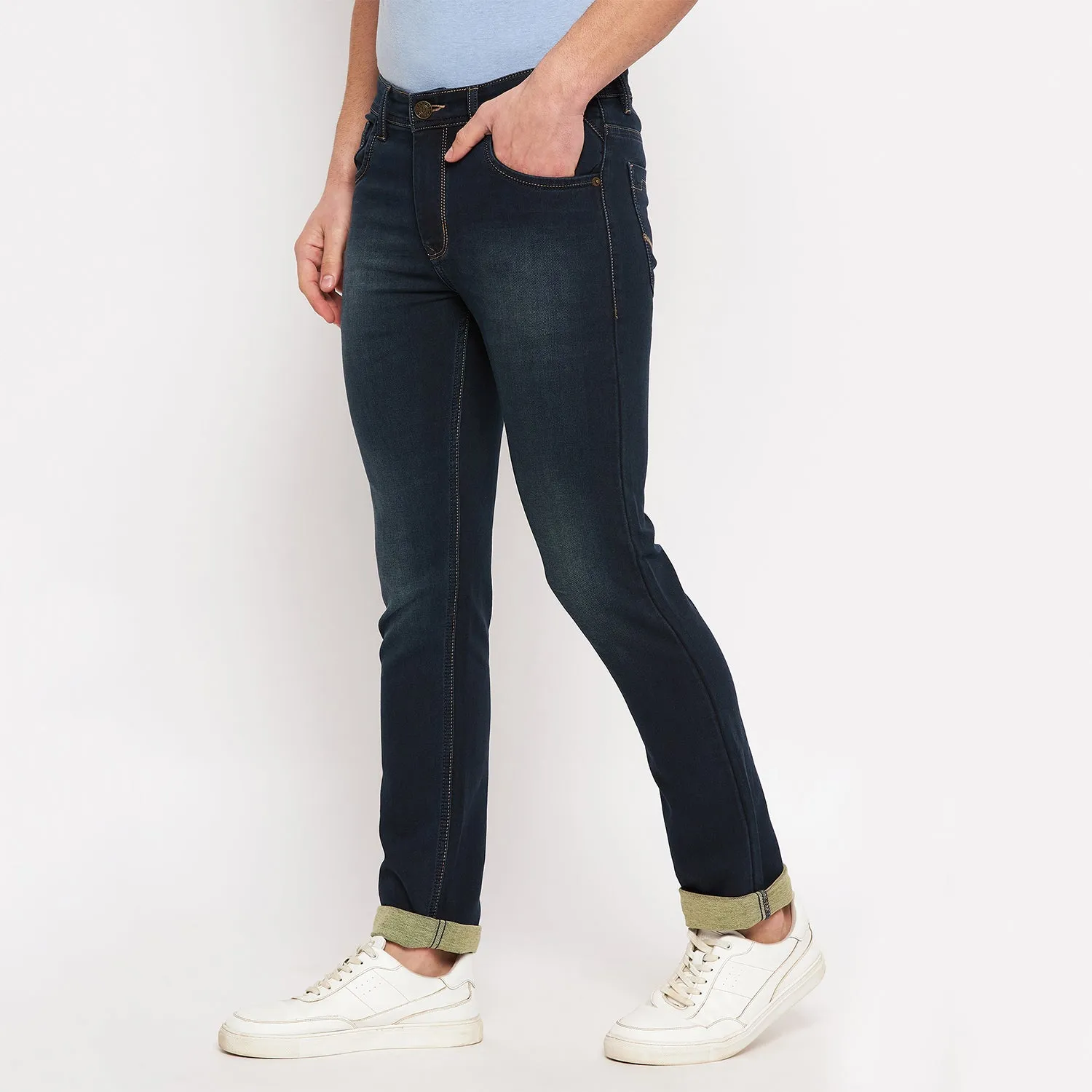 Duke Stardust Men Slim Fit Stretchable Jeans (SDD5505)
