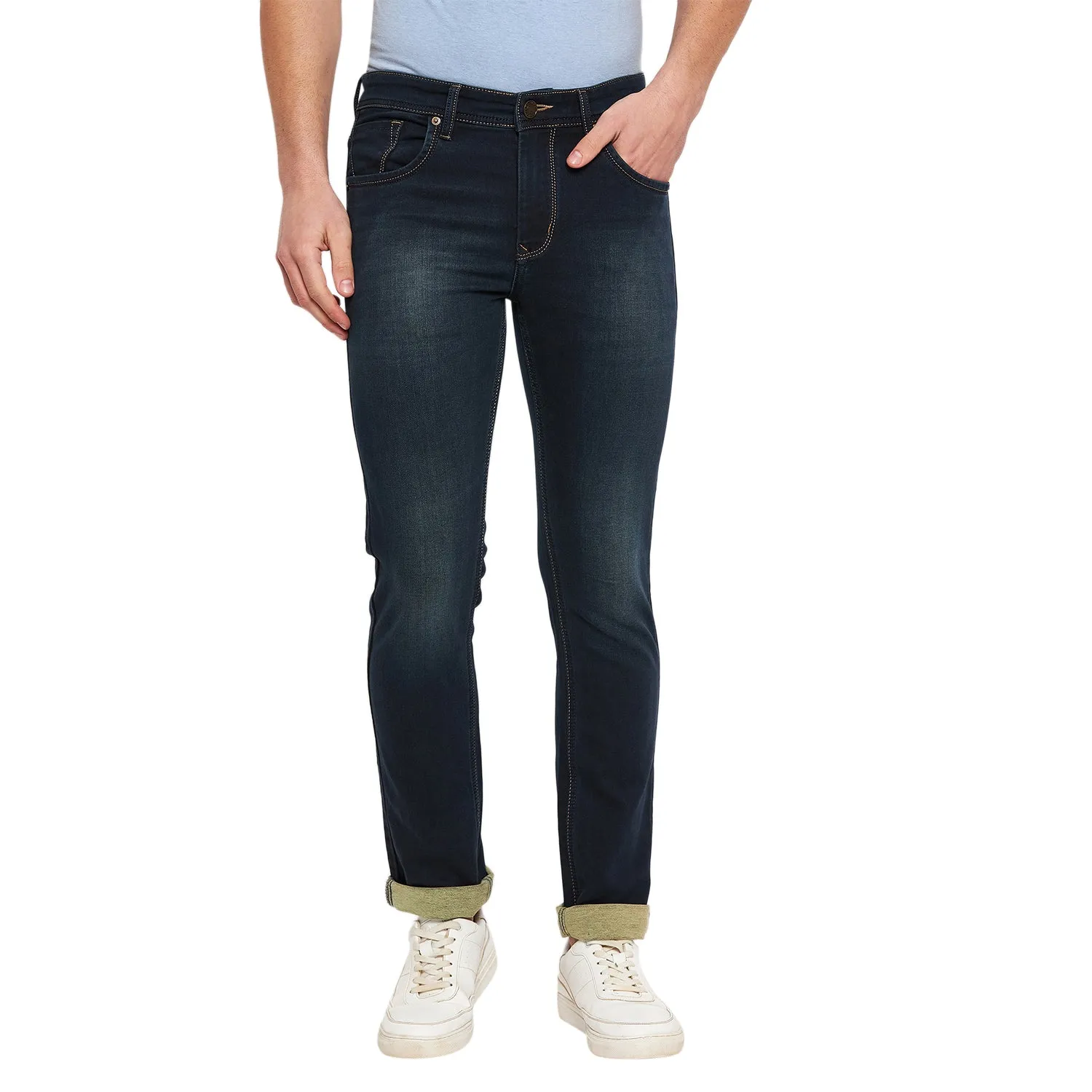 Duke Stardust Men Slim Fit Stretchable Jeans (SDD5505)