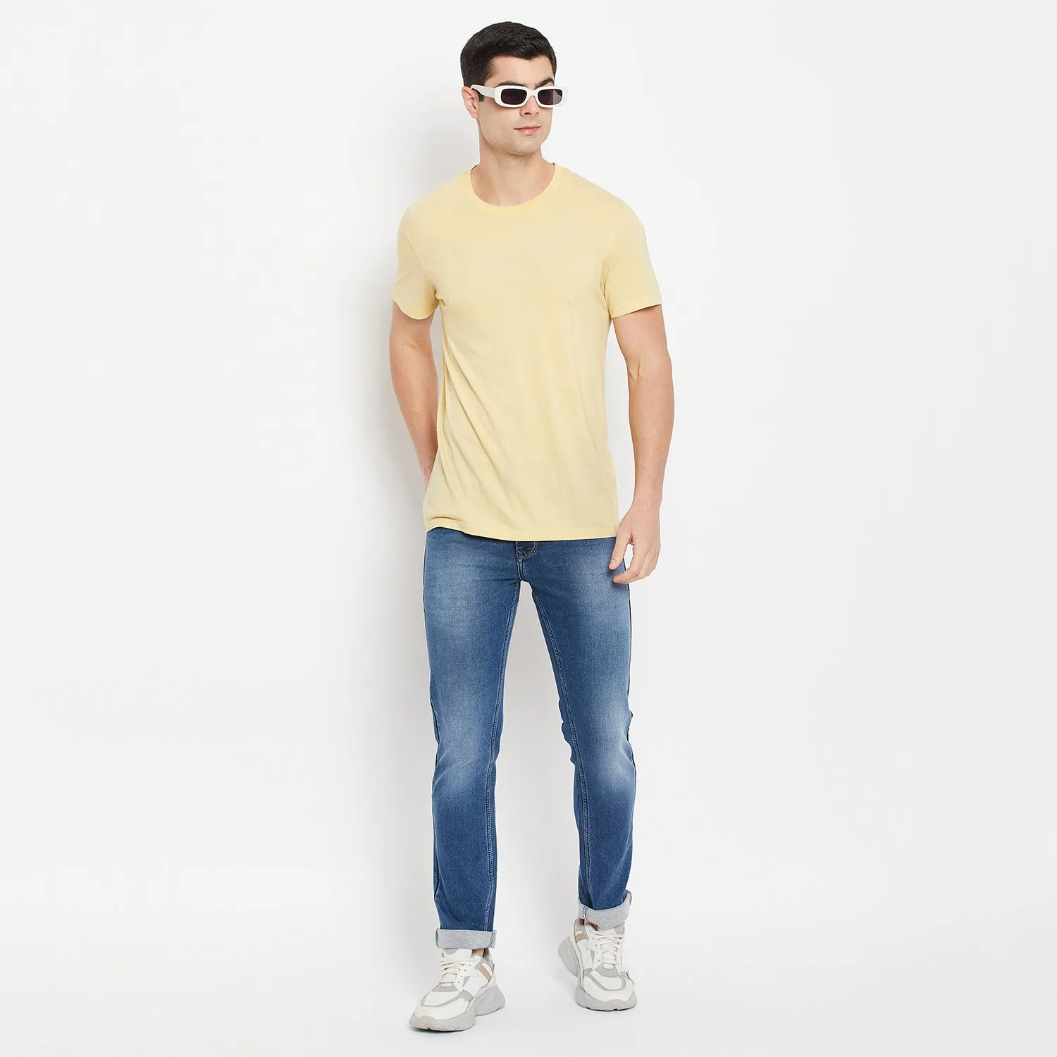 Duke Stardust Men Slim Fit Stretchable Jeans (SDD5505)