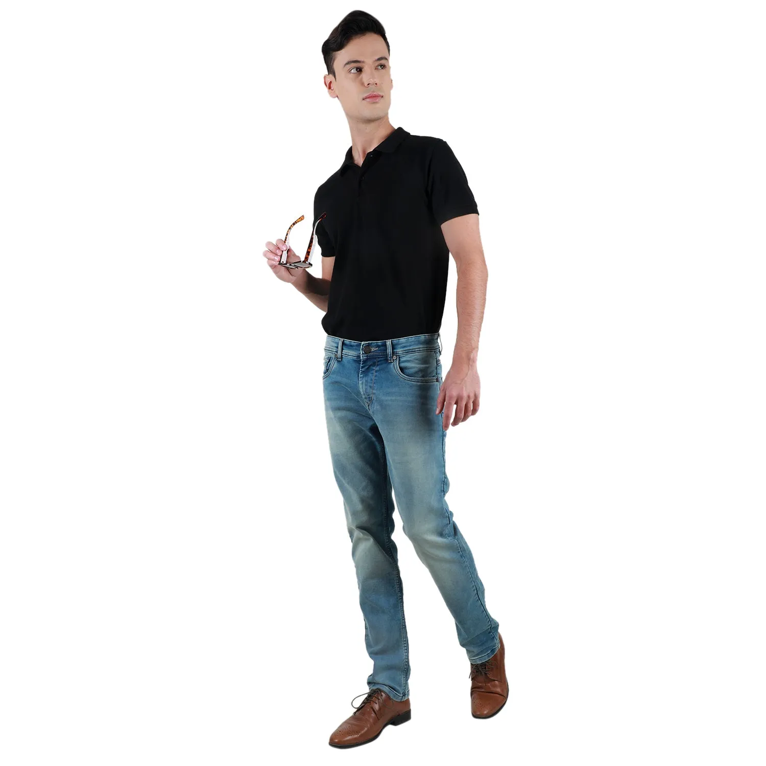 Duke Stardust Men Stretchable Slim Fit Jeans (SDD5447)