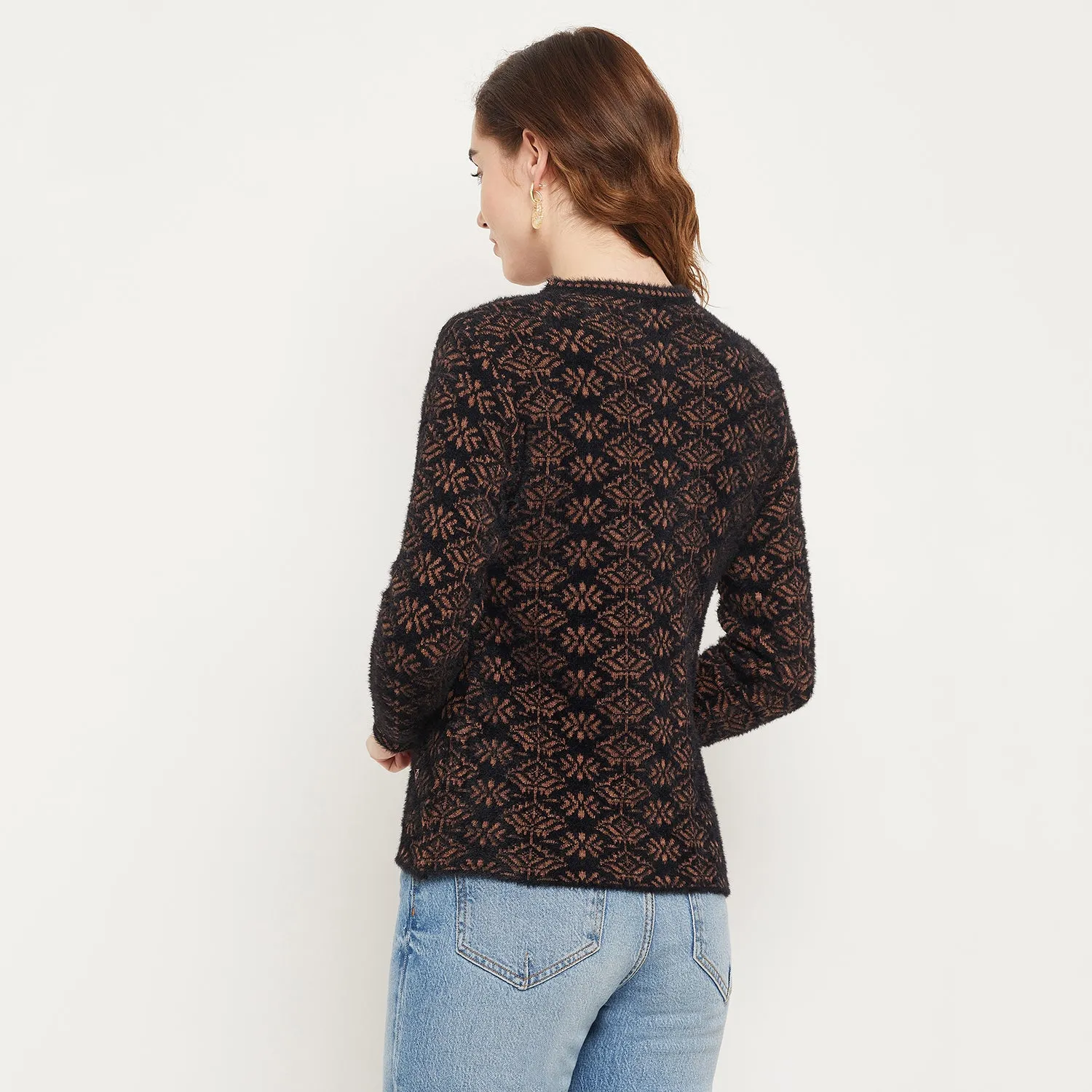 Duke Stardust Women Self Design Cardigan (SDS1048)