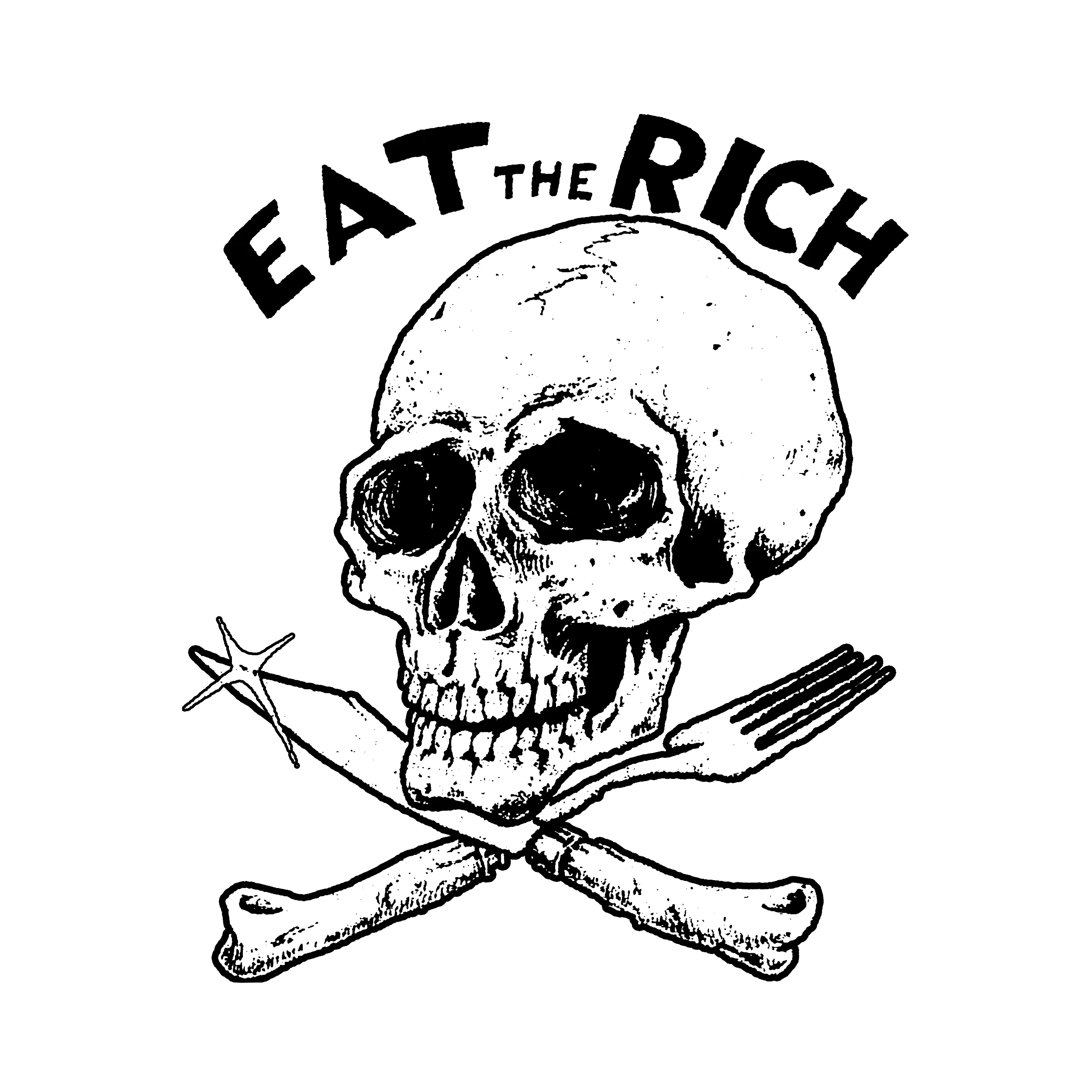 Eat The Rich Slim Fit Tee