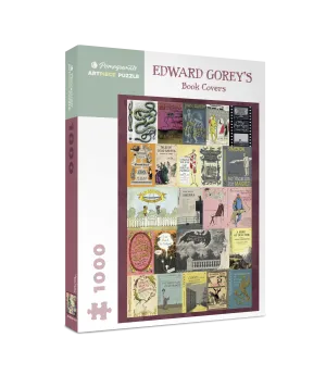 Edward Gorey's Book Covers 1000-Piece Jigsaw Puzzle