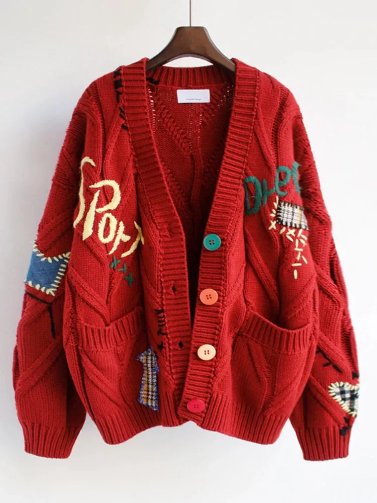 Elara Loose Knit Cardigan