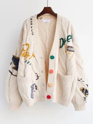 Elara Loose Knit Cardigan
