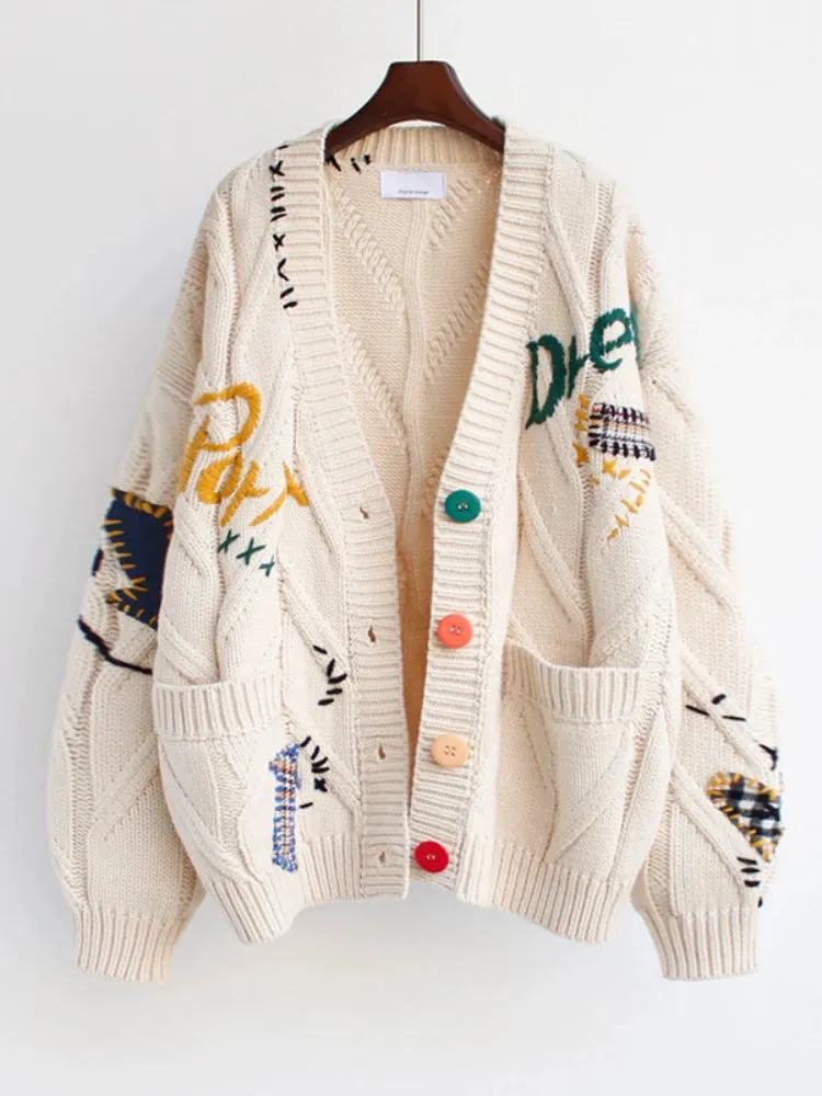 Elara Loose Knit Cardigan