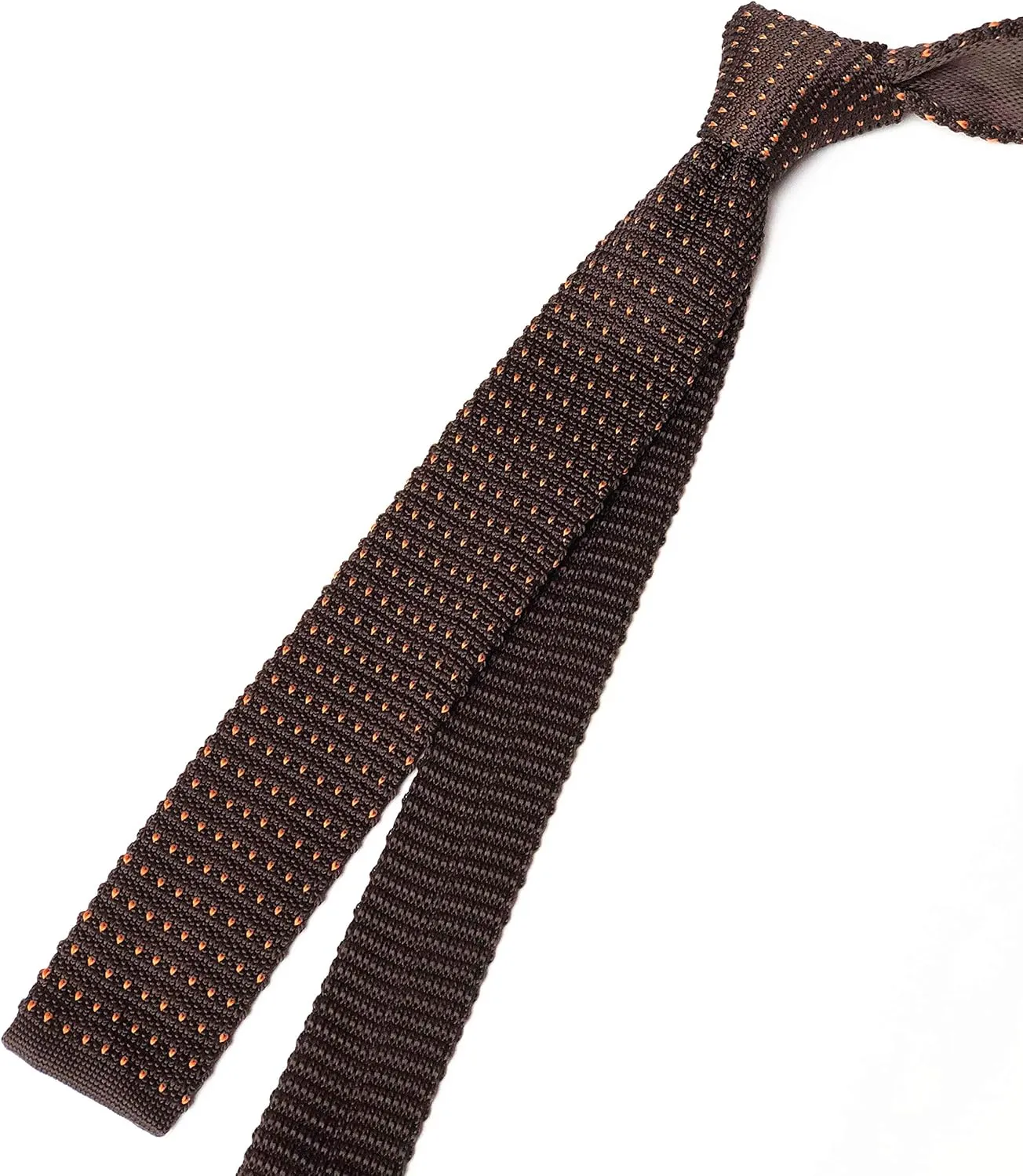 Elfeves Men's Novelty Skinny Knit Tie Vintage Smart Patterned Formal Necktie for Groom - Various Design