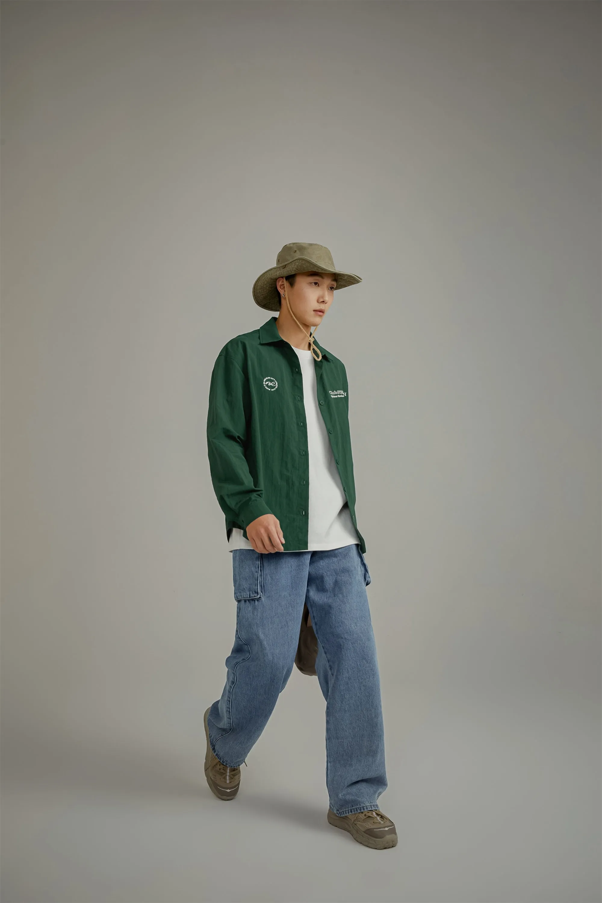 Embroidered Loose-Fit Shirt