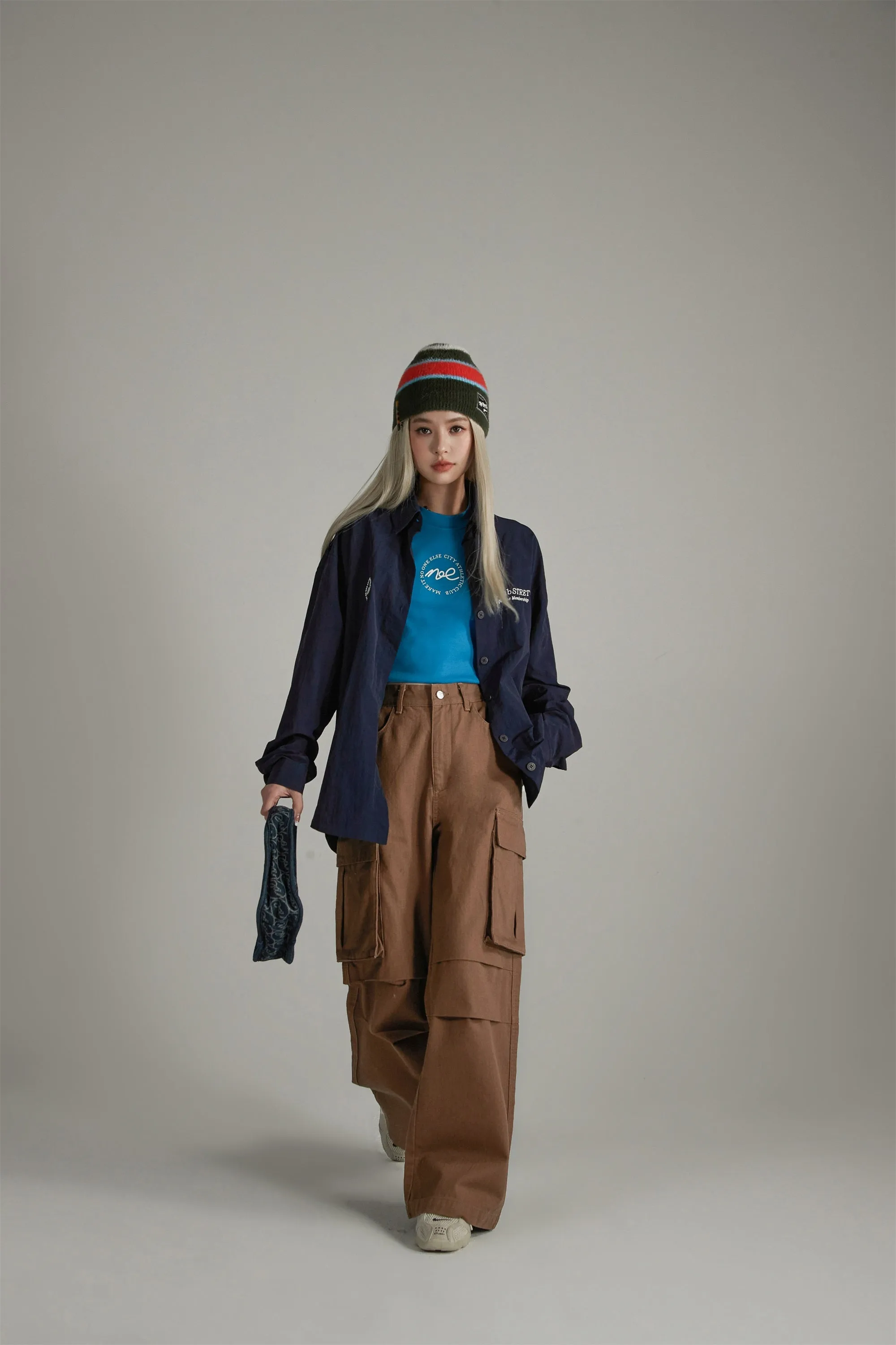 Embroidered Loose-Fit Shirt