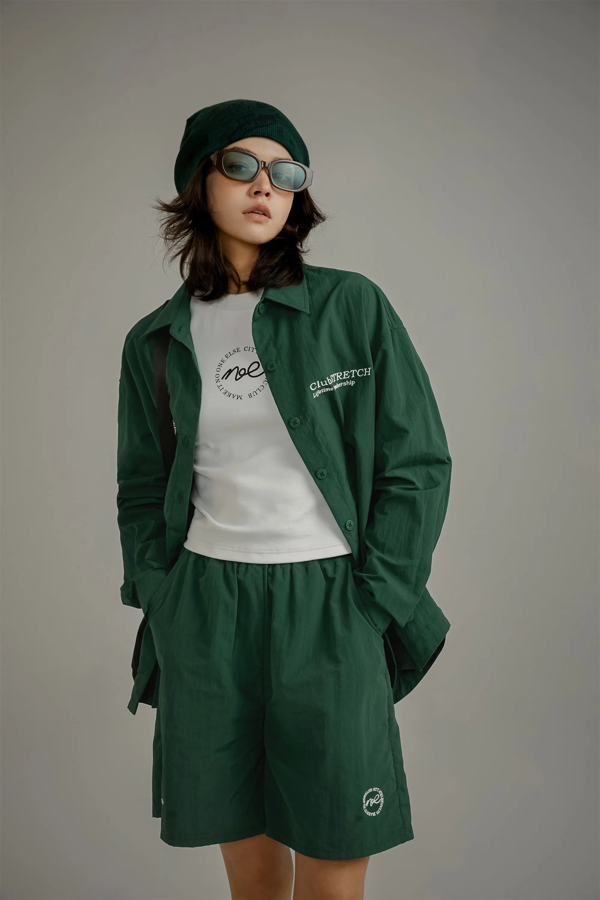Embroidered Loose-Fit Shirt