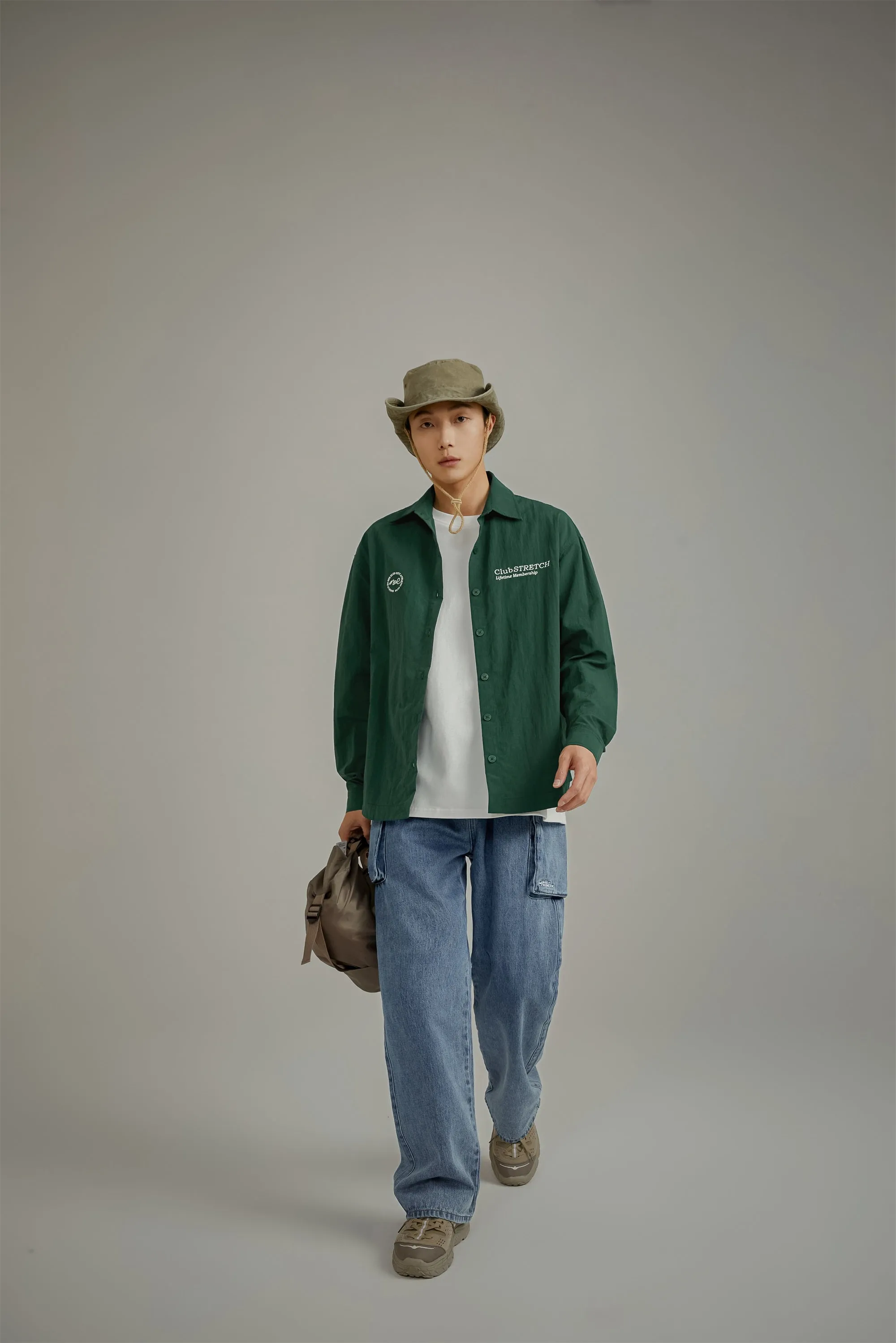 Embroidered Loose-Fit Shirt