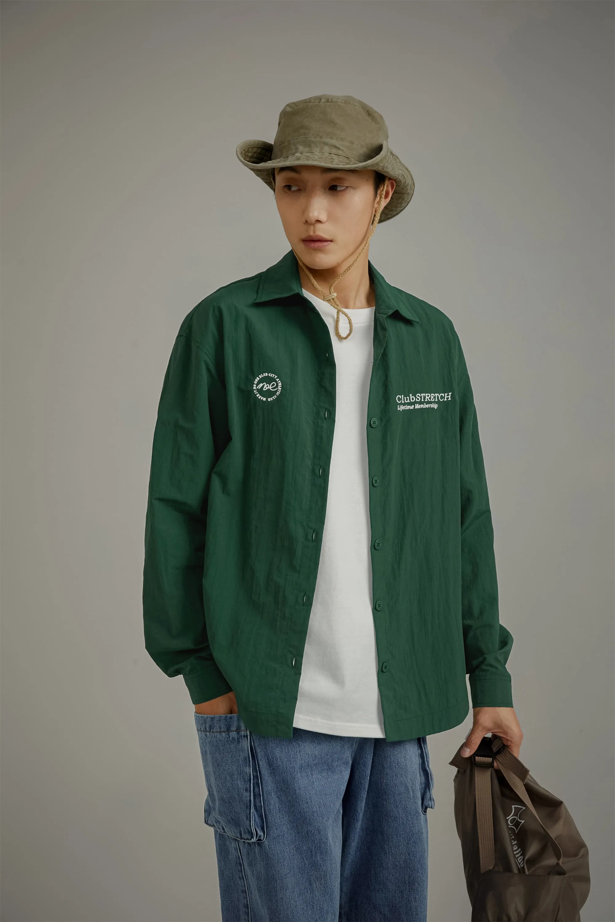 Embroidered Loose-Fit Shirt