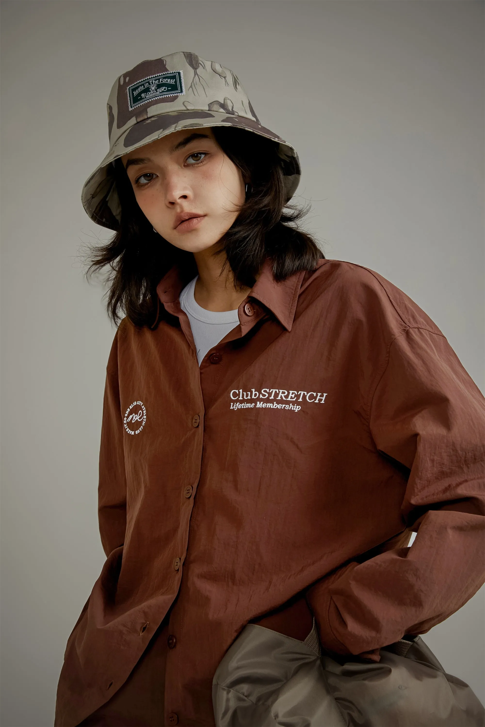 Embroidered Loose-Fit Shirt