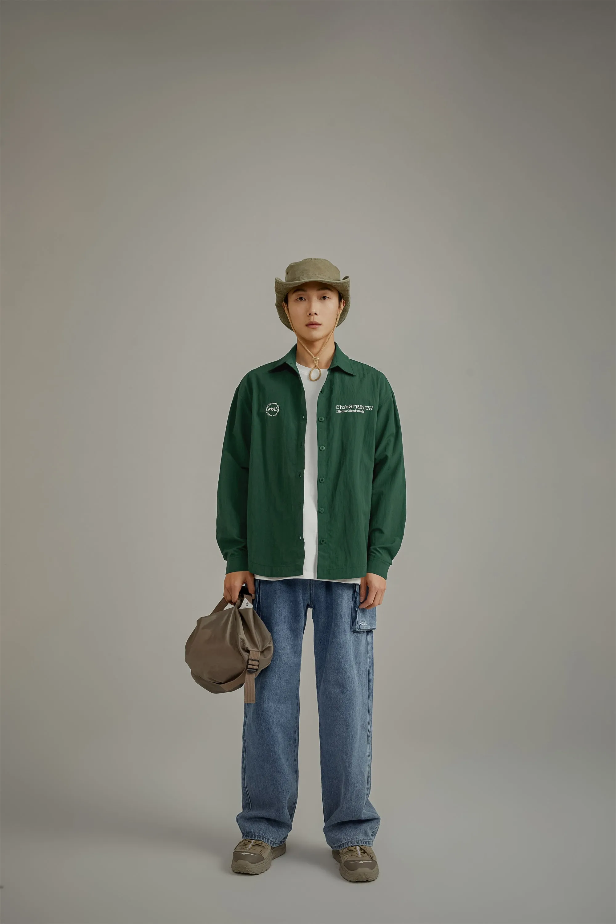 Embroidered Loose-Fit Shirt
