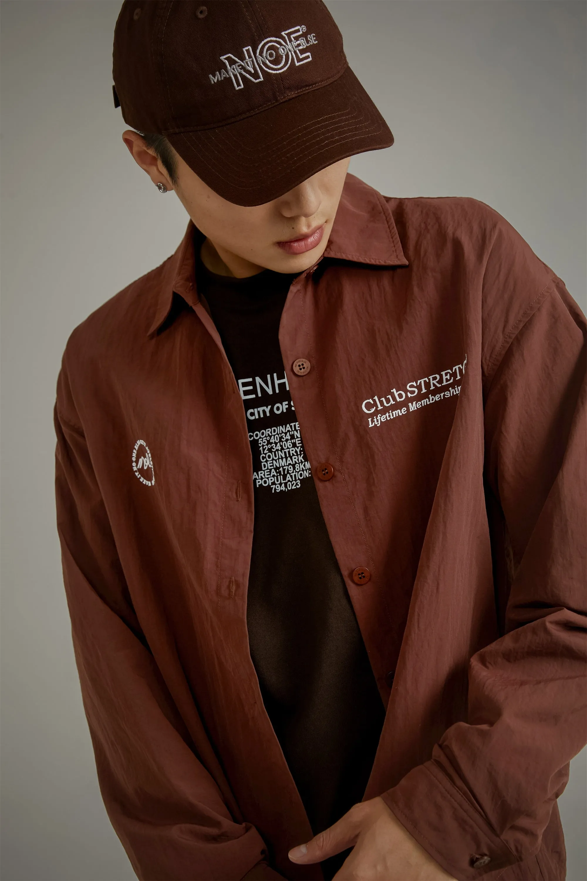 Embroidered Loose-Fit Shirt