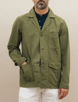 Fandango Cotton Linen Jacket Military