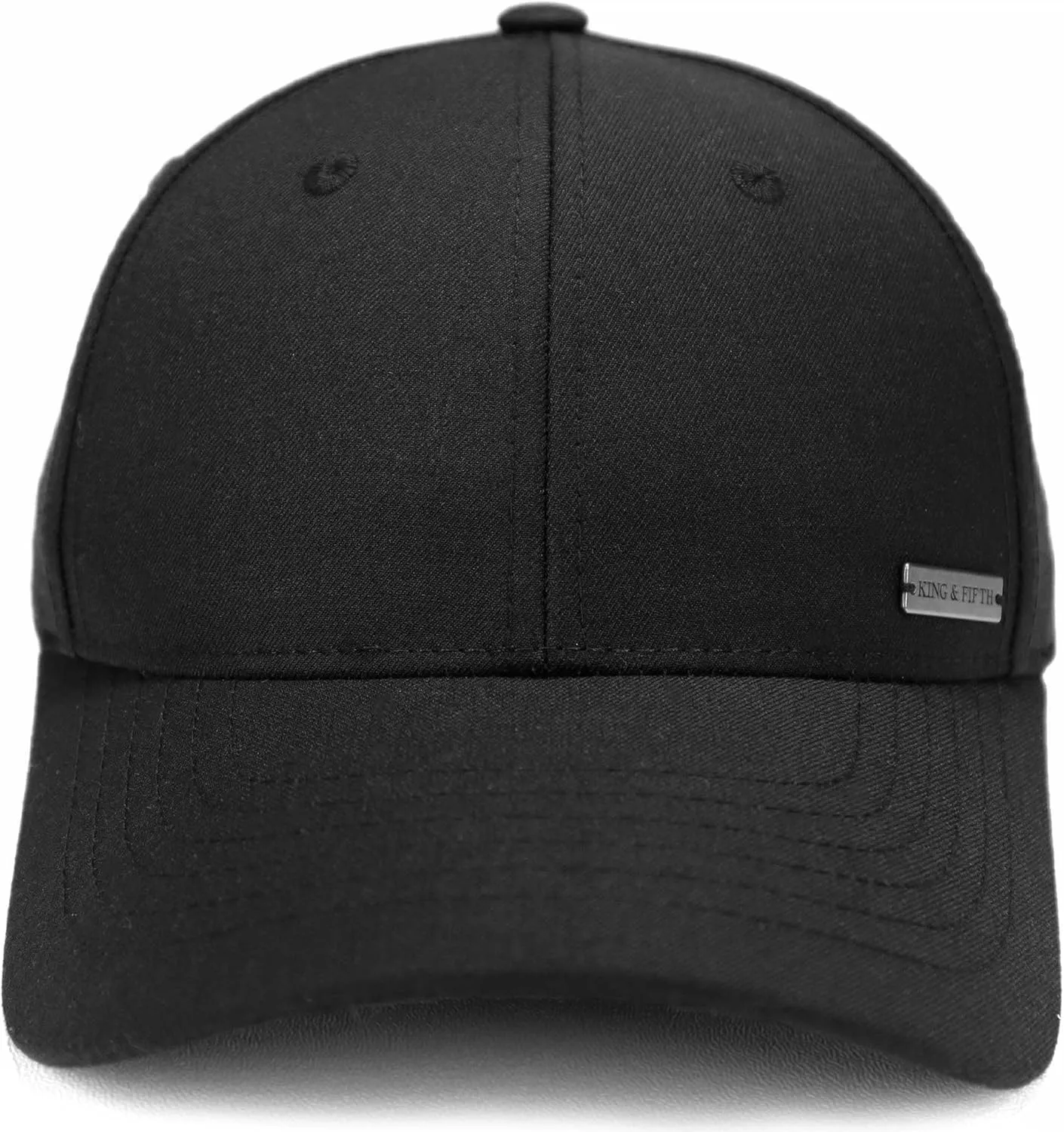 Fashion Baseball Hats for Men by King & Fifth | The Senna Baseball Cap with Low Profile & Menswear Fabric   Baseball Caps