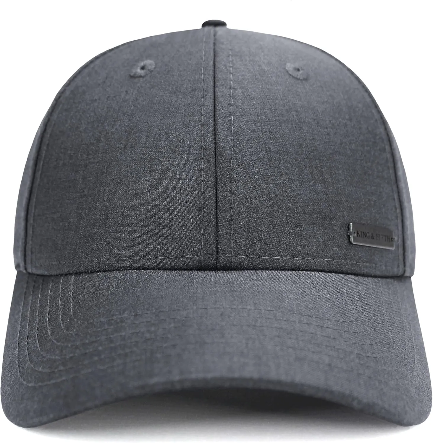 Fashion Baseball Hats for Men by King & Fifth | The Senna Baseball Cap with Low Profile & Menswear Fabric   Baseball Caps