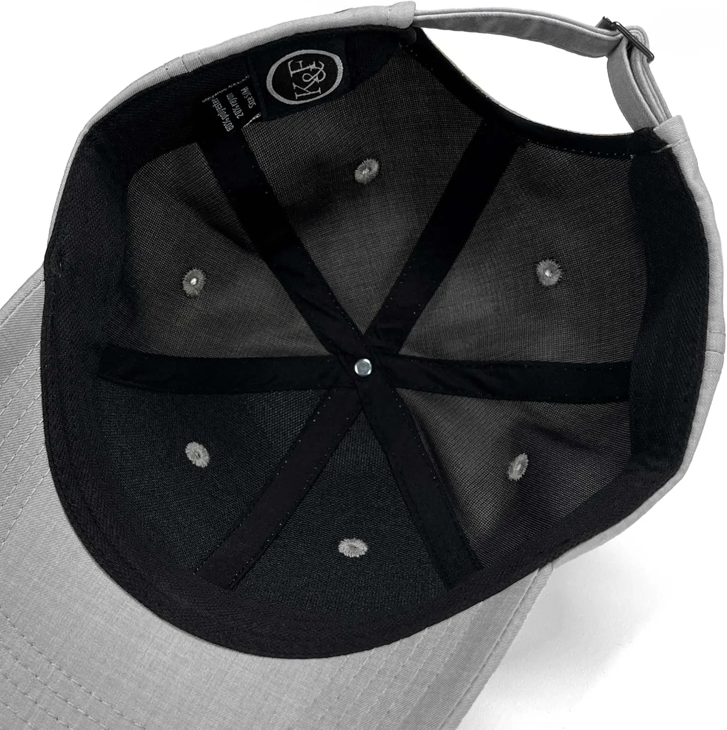 Fashion Baseball Hats for Men by King & Fifth | The Senna Baseball Cap with Low Profile & Menswear Fabric   Baseball Caps