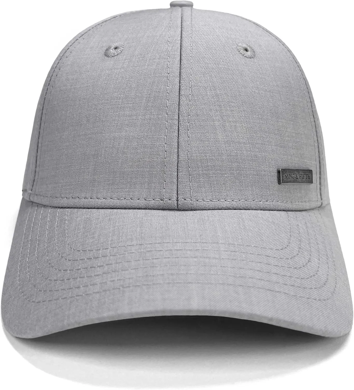 Fashion Baseball Hats for Men by King & Fifth | The Senna Baseball Cap with Low Profile & Menswear Fabric   Baseball Caps