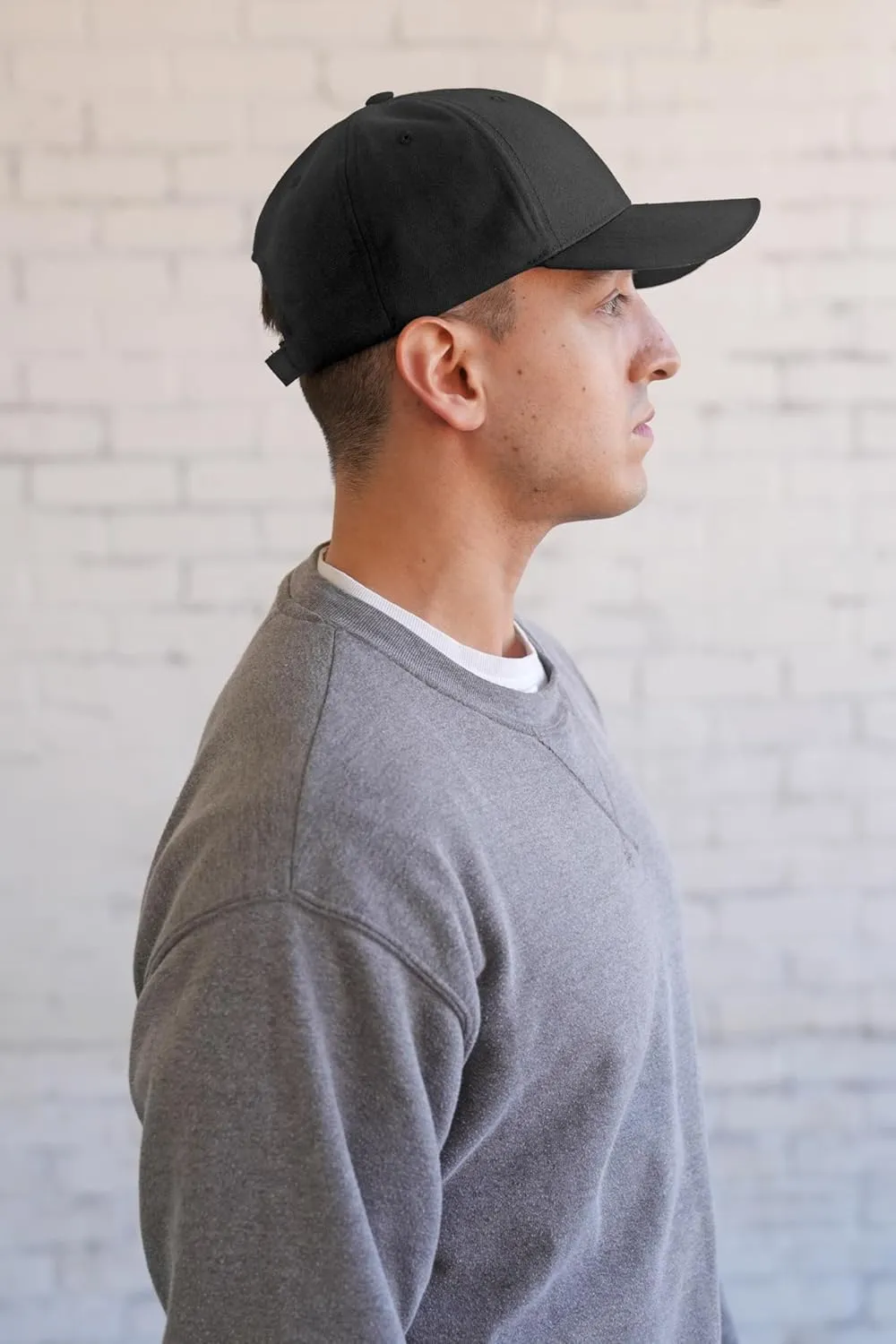 Fashion Baseball Hats for Men by King & Fifth | The Senna Baseball Cap with Low Profile & Menswear Fabric   Baseball Caps