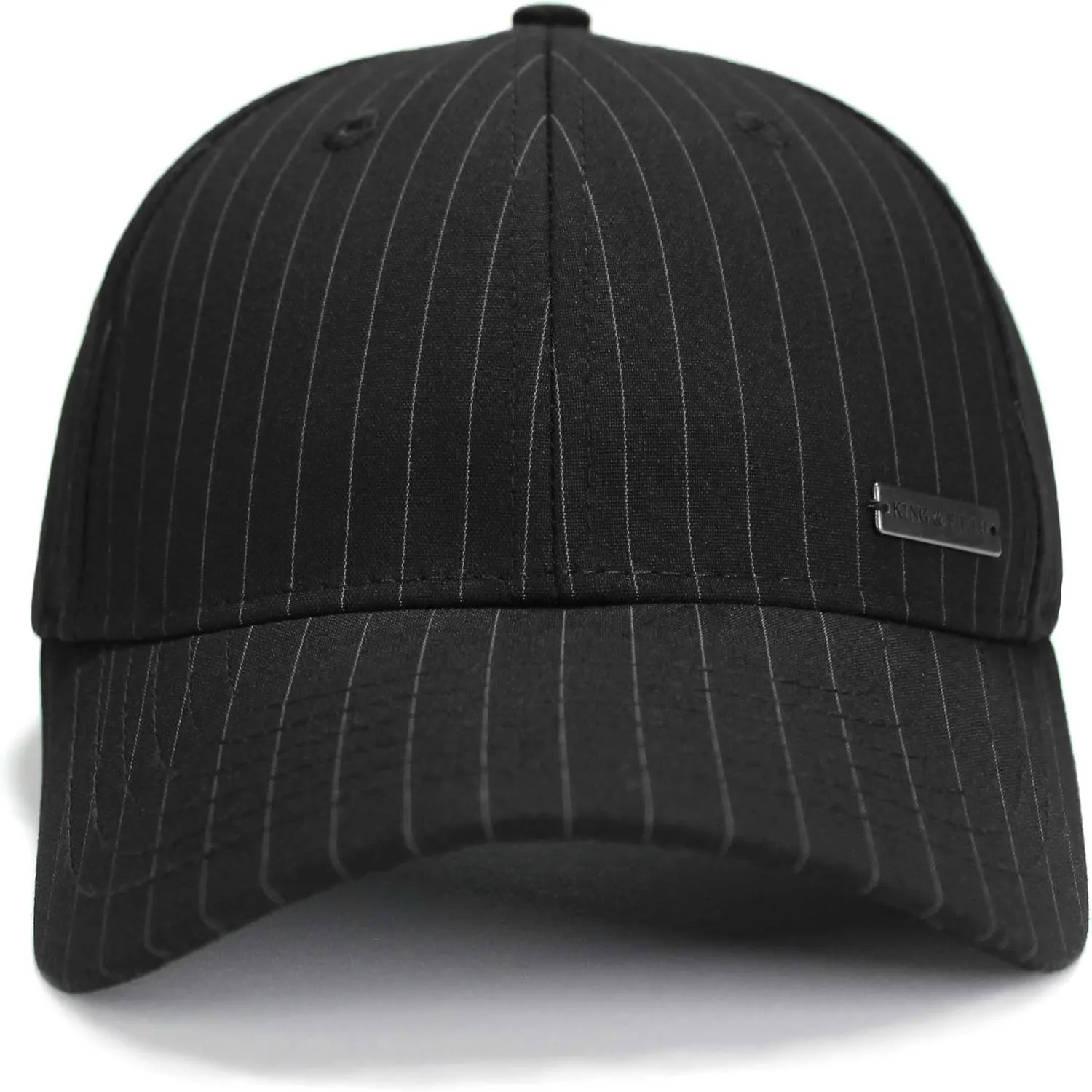 Fashion Baseball Hats for Men by King & Fifth | The Senna Baseball Cap with Low Profile & Menswear Fabric   Baseball Caps