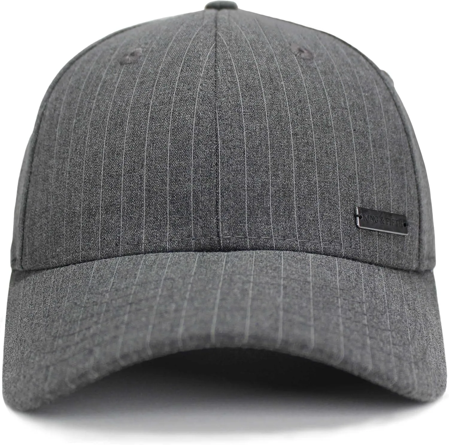 Fashion Baseball Hats for Men by King & Fifth | The Senna Baseball Cap with Low Profile & Menswear Fabric   Baseball Caps