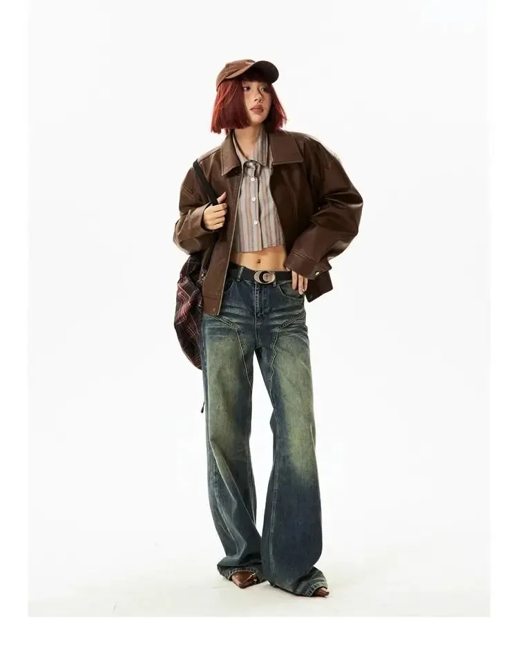 Faux Leather Biker Jacket