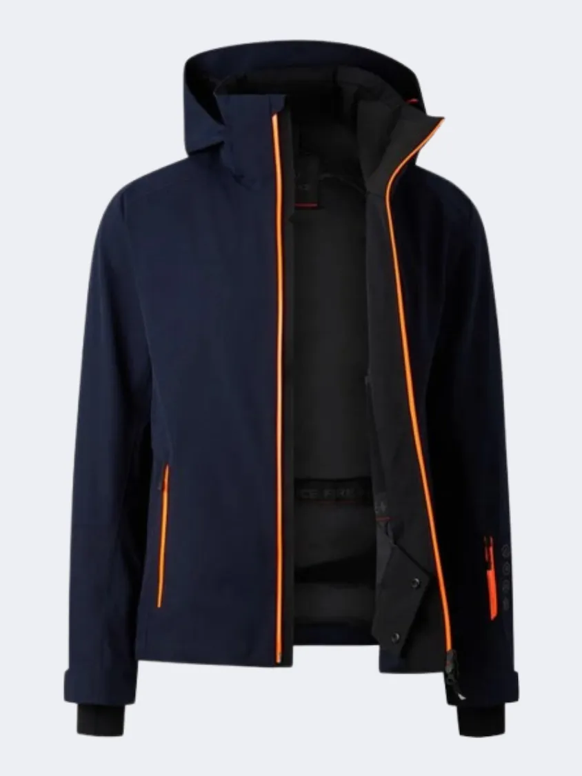 Fire and Ice Eason3 Men Skiing Jacket Dark Blue