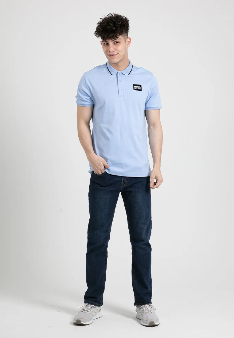 Forest Premium Weight Cotton Polo Tee 220gsm Interlock Knitted Polo T Shirt | Baju T Shirt Lelaki - 23906