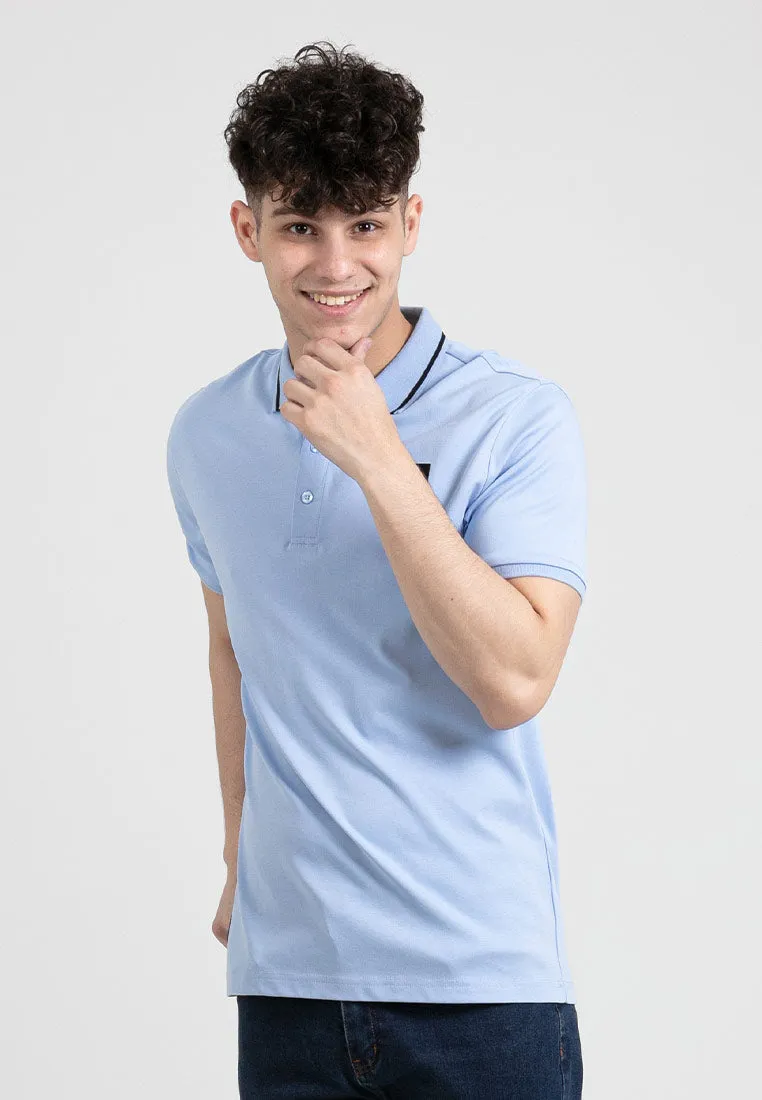 Forest Premium Weight Cotton Polo Tee 220gsm Interlock Knitted Polo T Shirt | Baju T Shirt Lelaki - 23906